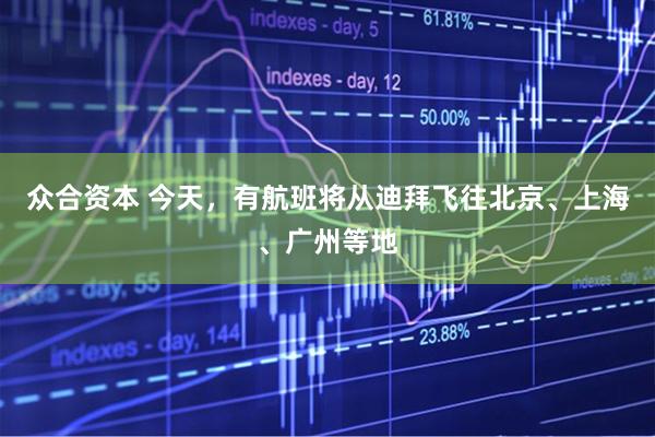 众合资本 今天，有航班将从迪拜飞往北京、上海、广州等地
